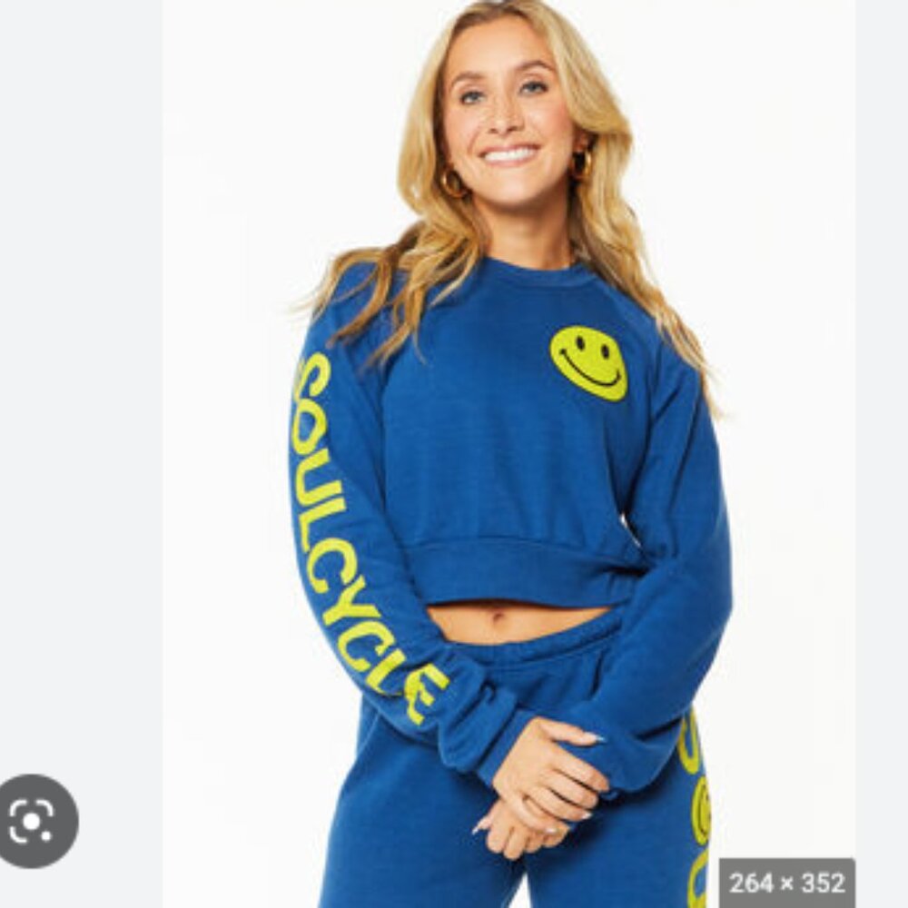 NWT Aviator nation x Soul Cycle sweatshirt